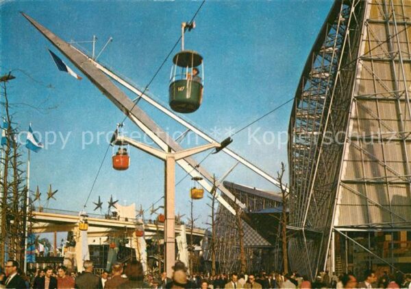 Exposition Universelle Bruxelles 1958 Pavillon de la France