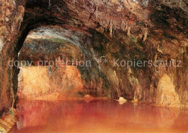 Hoehlen Caves Grottes Feengrotten Saalfeld Rechte Quellgrotte