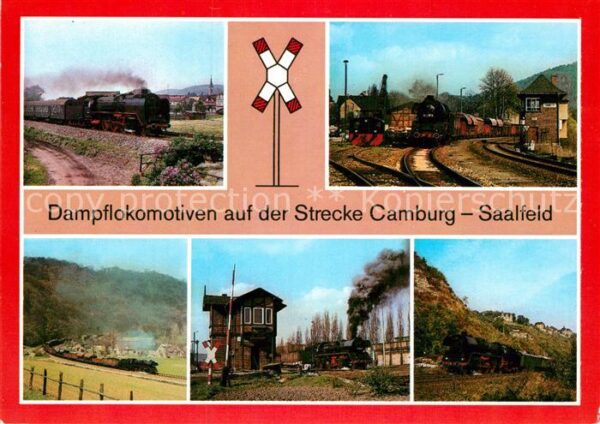 Lokomotive Dampflokomotive Strecke Camburg-Saalfel