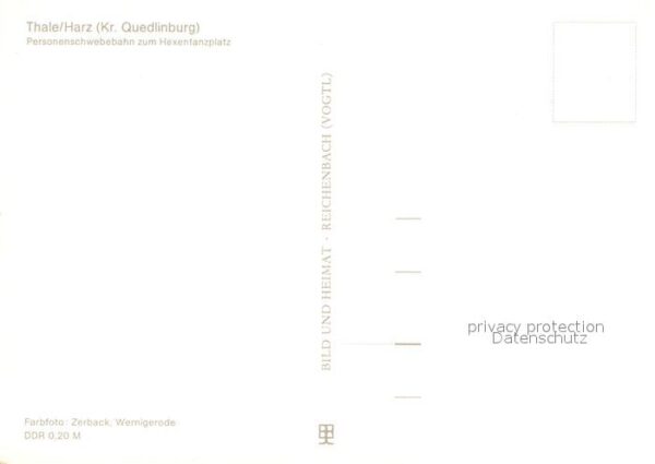 Seilbahn Hexentanzplatz Thale – Bild 2
