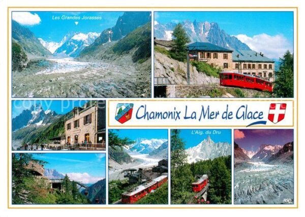 Zahnradbahn Chamonix Mont Blanc La Mer de Glace Mon