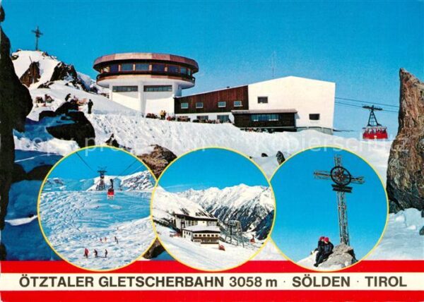 Seilbahn Ötztaler Gletscherbahn Sölden Tirol