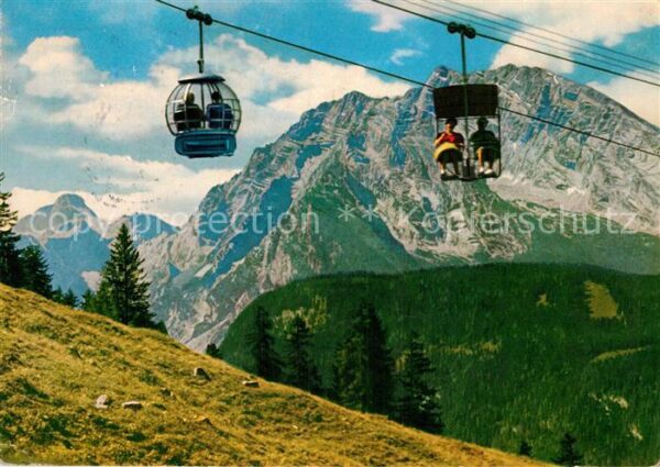 Sessellift Seilbahn Jenner Watzmann Steinernes Mee