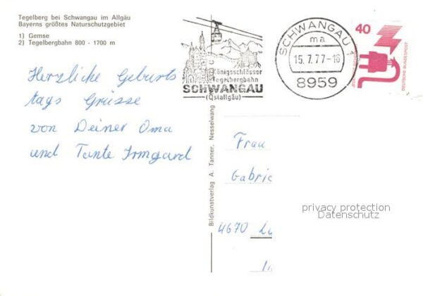 Seilbahn Tegelberg Schwangau Gemse – Bild 2