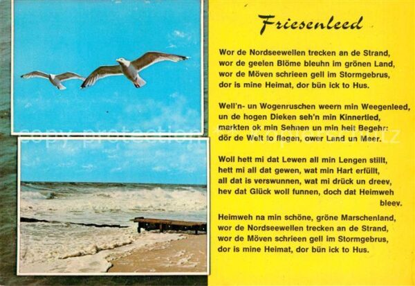 Liederkarte Friesenleed
