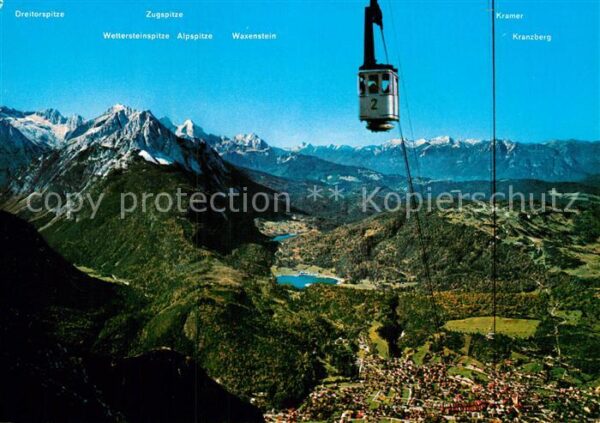 Seilbahn Karwendel Mittenwald Lautersee Ferchens
