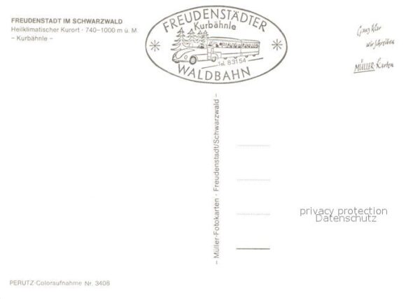 Touristenzug Kurbähnle Freudenstadt – Bild 2