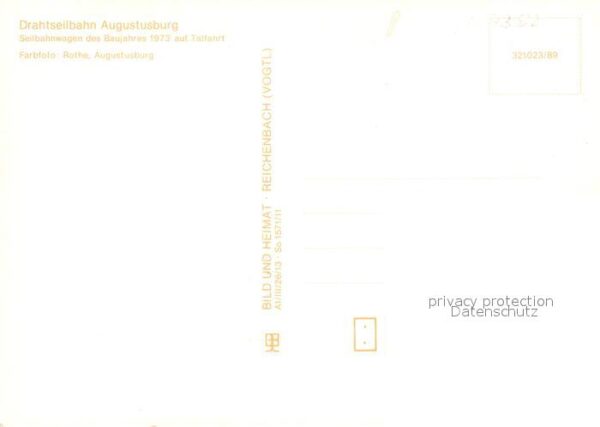 Drahtseilbahn Augustusburg Seilbahnwagen – Bild 2