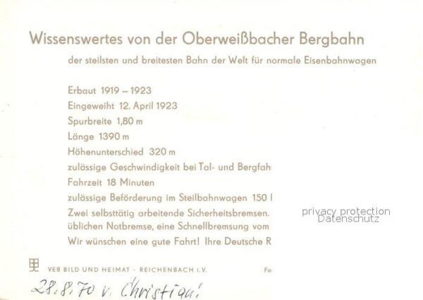 Bergbahn Oberweissbach – Bild 2