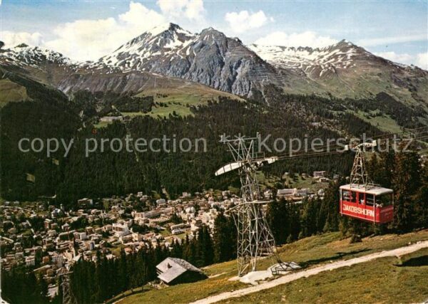 Seilbahn Jakobshorn Davos Ischalp Schatzalp Stre