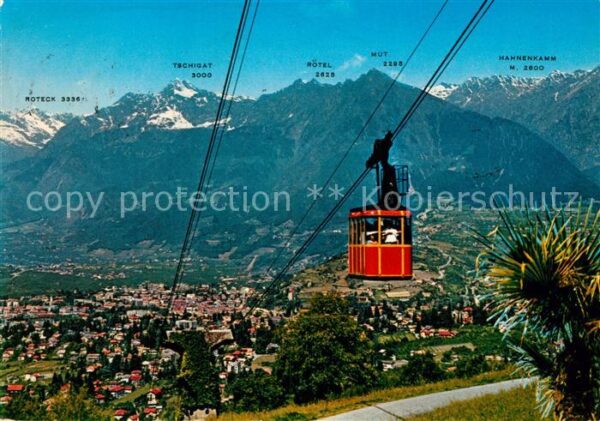 Seilbahn Merano Panorama