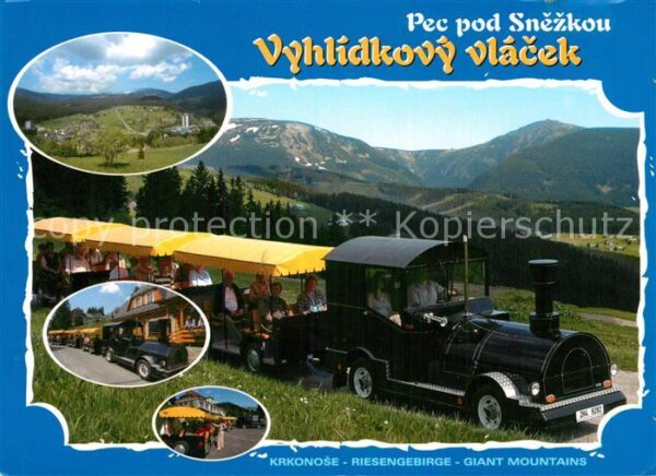 Touristenzug Pec pod Snezkou Vyhlidkovy vlacek