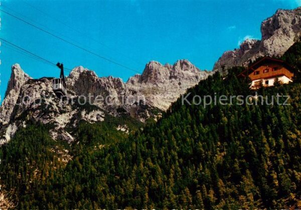 Seilbahn Mittenwalder Hütte Karwendel