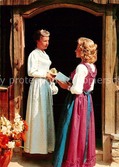 Trachten Oesterreich VI Bürgerkleid Stainzer Festtracht
