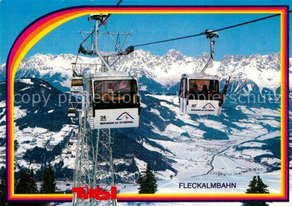 Seilbahn Fleckalm Skischaukel Kirchberg-Kitzbühe