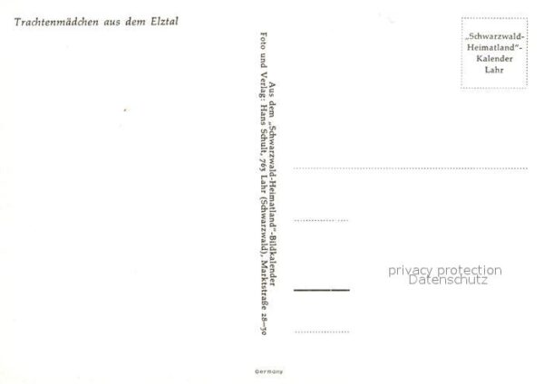 Trachten Schwarzwald Elztal – Bild 2