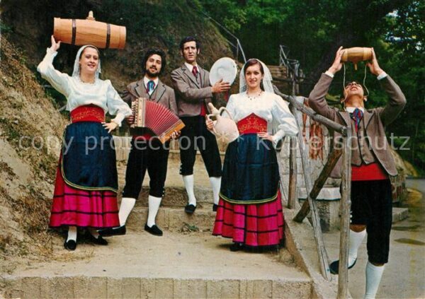 Trachten Italien Monticchio Laghi Costumi Lucani