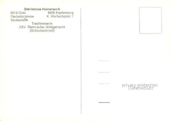 Trachten Oesterreich Semriach Schöckeldirndl – Bild 2