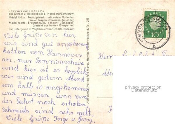 Trachten Schwarzwald Gutach Reichenbach Bollenhut Schäppel V – Bild 2