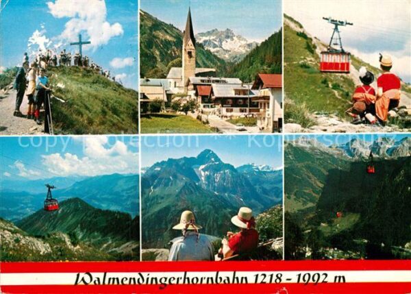 Seilbahn Walmendingerhorn Kleiwalsertal Mittelbe