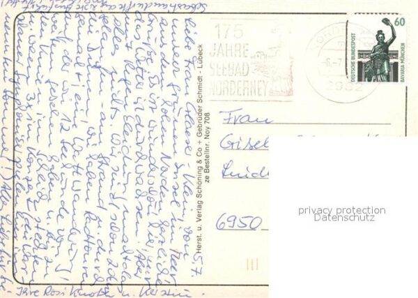 Schubert Franz Lied am Meer Marienhöhe Norderney – Bild 2