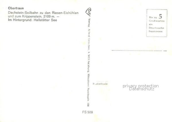 Seilbahn Dachstein Obertraun Hallstätter See – Bild 2