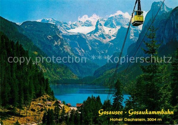 Seilbahn Gosaukamm Gosausee Hoher Dachstein