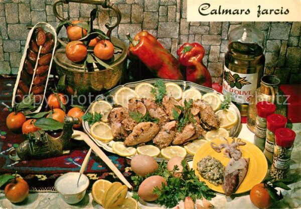 Lebensmittel Calmars farcis Recette