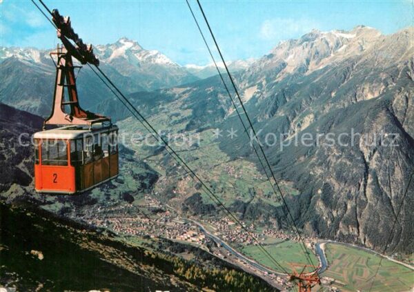 Seilbahn Venet Landeck Hoher Riffler Parseiergru