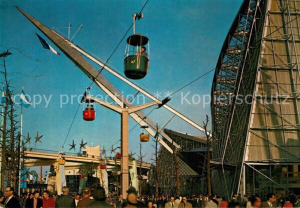 Exposition Universelle Bruxelles 1958 Pavillon de la France