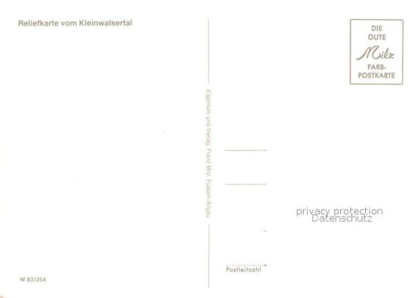 Skifahren Kleinwalsertal Reliefkarte – Bild 2