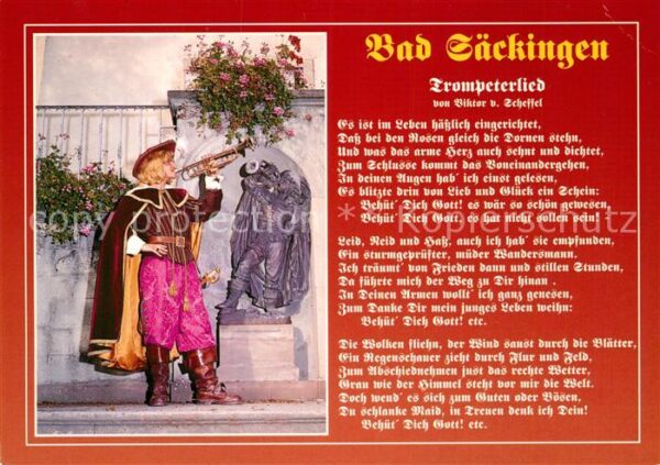 Trompeter Scheffel Trompeterlied Bad Säckingen