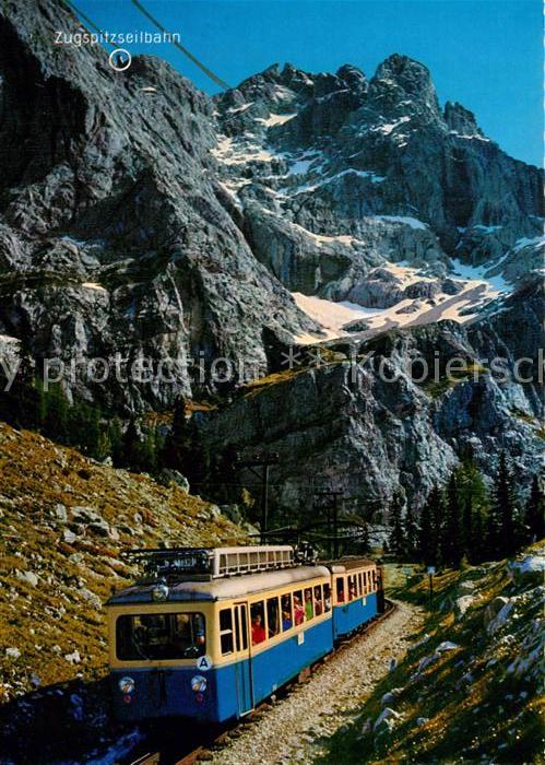 Zahnradbahn Bayerische Zugspitzbahn Zugspitzgipfel
