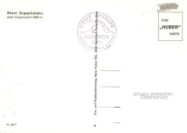 Zahnradbahn Bayerische Zugspitzbahn Zugspitzgipfel – Bild 2