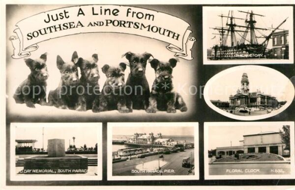 Portsmouth Southsea Hudne Hafen Pier Memorial Flor
