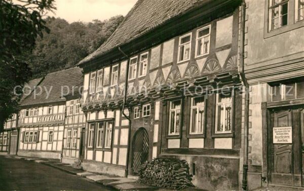 Stolberg Harz Steinkopfs Haus Fachwerk