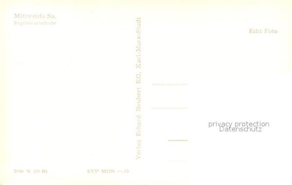 Mittweida Ingenieruschule – Bild 2