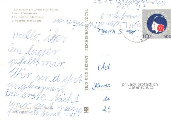 Parchim Kinderkurheim Markower Mühle Wockersee – Bild 2