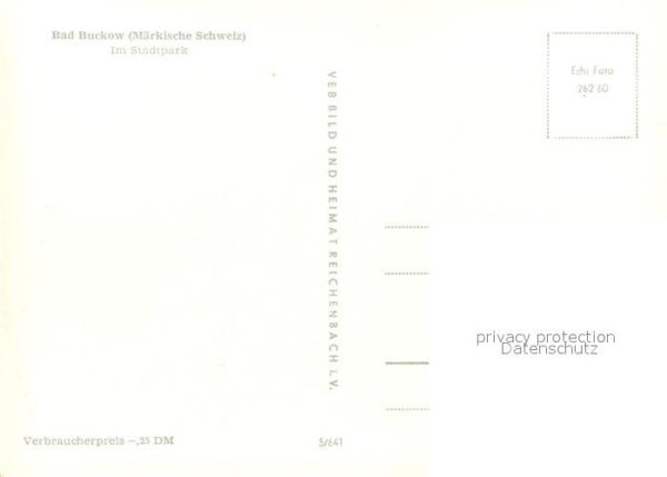 Bad Buckow Maerkische Schweiz Stadtpark – Bild 2