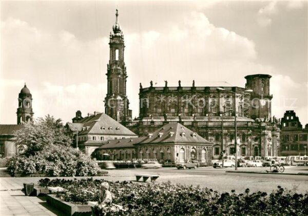 Dresden Theaterplatz Italienisches Dörfchen Kat
