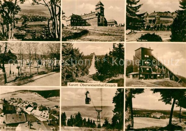 Oberwiesenthal Erzgebirge Fichtelberghaus DS Heim Sprung-Schanze