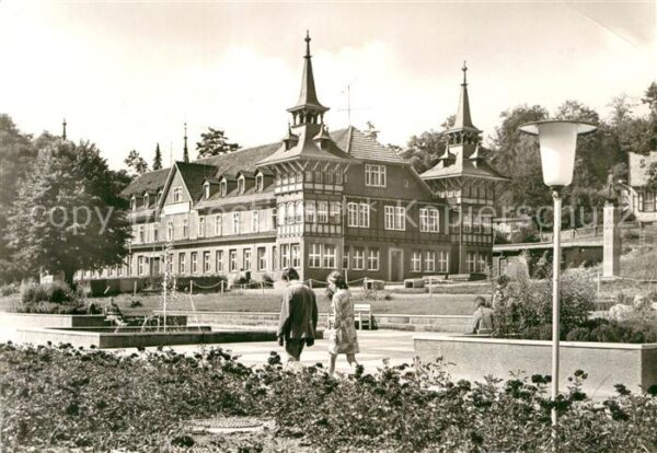 Alexisbad Harz Reichsbahnerholungsheim Selketal