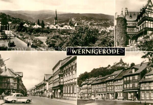 Wernigerode Harz Brocken Schloßhof Burgstrasse Schöne Ec