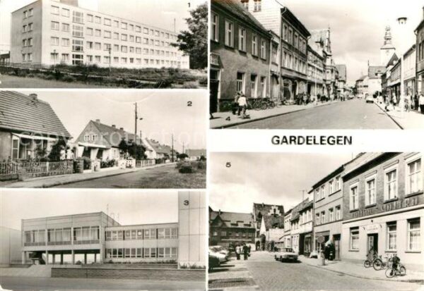 Gardelegen Aschberg Platz-der-Freiheit Ernst-Thälm