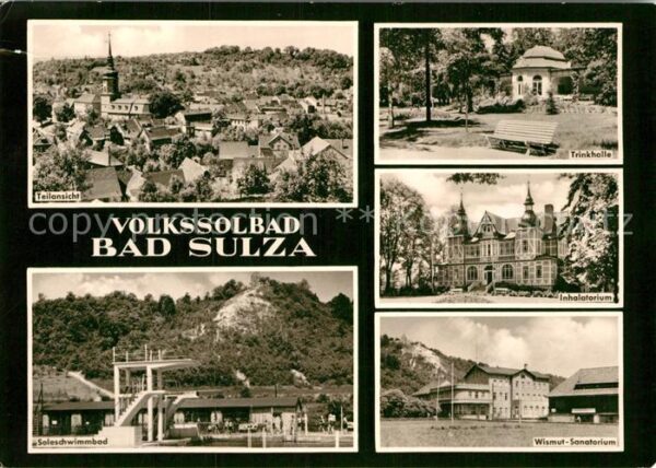 Bad Sulza Volkssolbad Trinkhalle Inhalatorium Wis