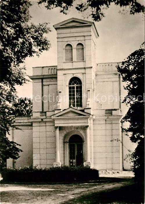 Putbus Ruegen Christus Kirche im Park