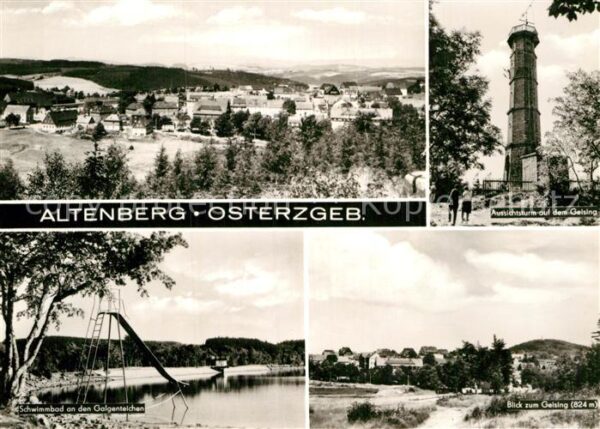 Altenberg Dippoldiswalde Schwimmbad Gelsing Aussichtsturm