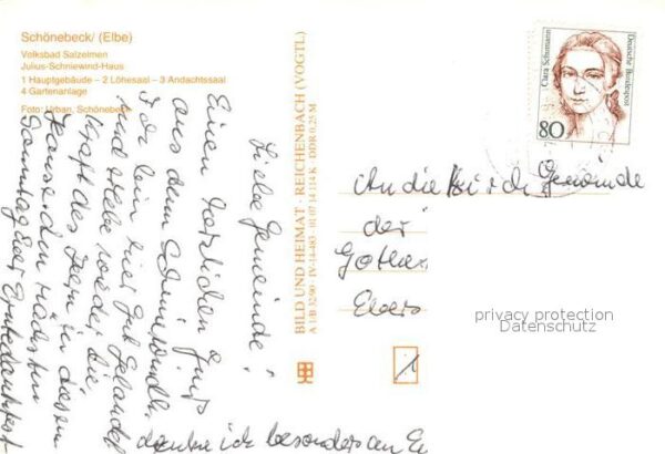 Schoenebeck Elbe Volksbad Salzelmen Julius Schniewind Ha – Bild 2