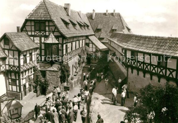 Eisenach Thueringen Wartburg Vogtei Nürnberger-Erker Ritter