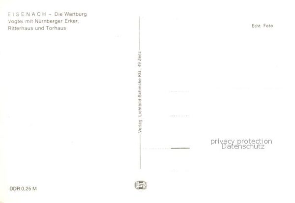 Eisenach Thueringen Wartburg Vogtei Nürnberger-Erker Ritter – Bild 2